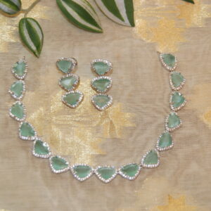 sea green necklace
