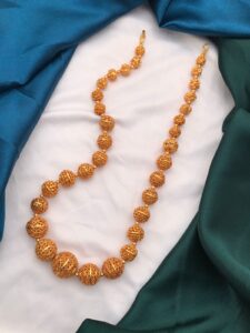 gold polish balls mala