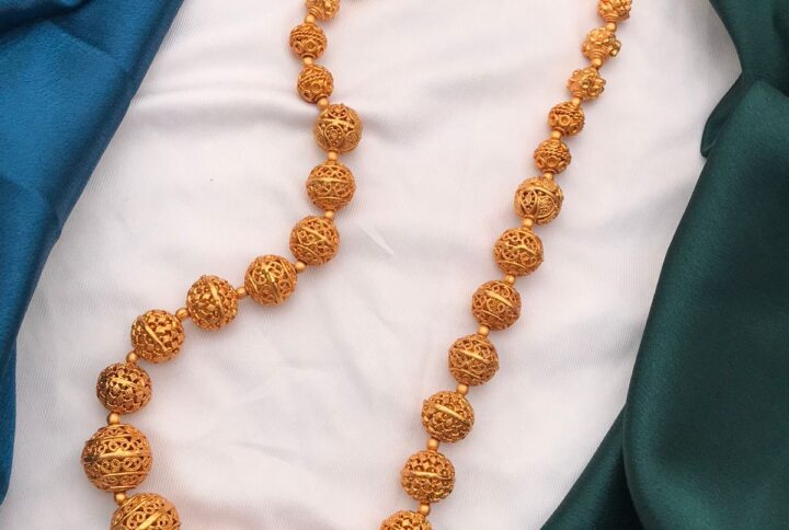 gold polish balls mala
